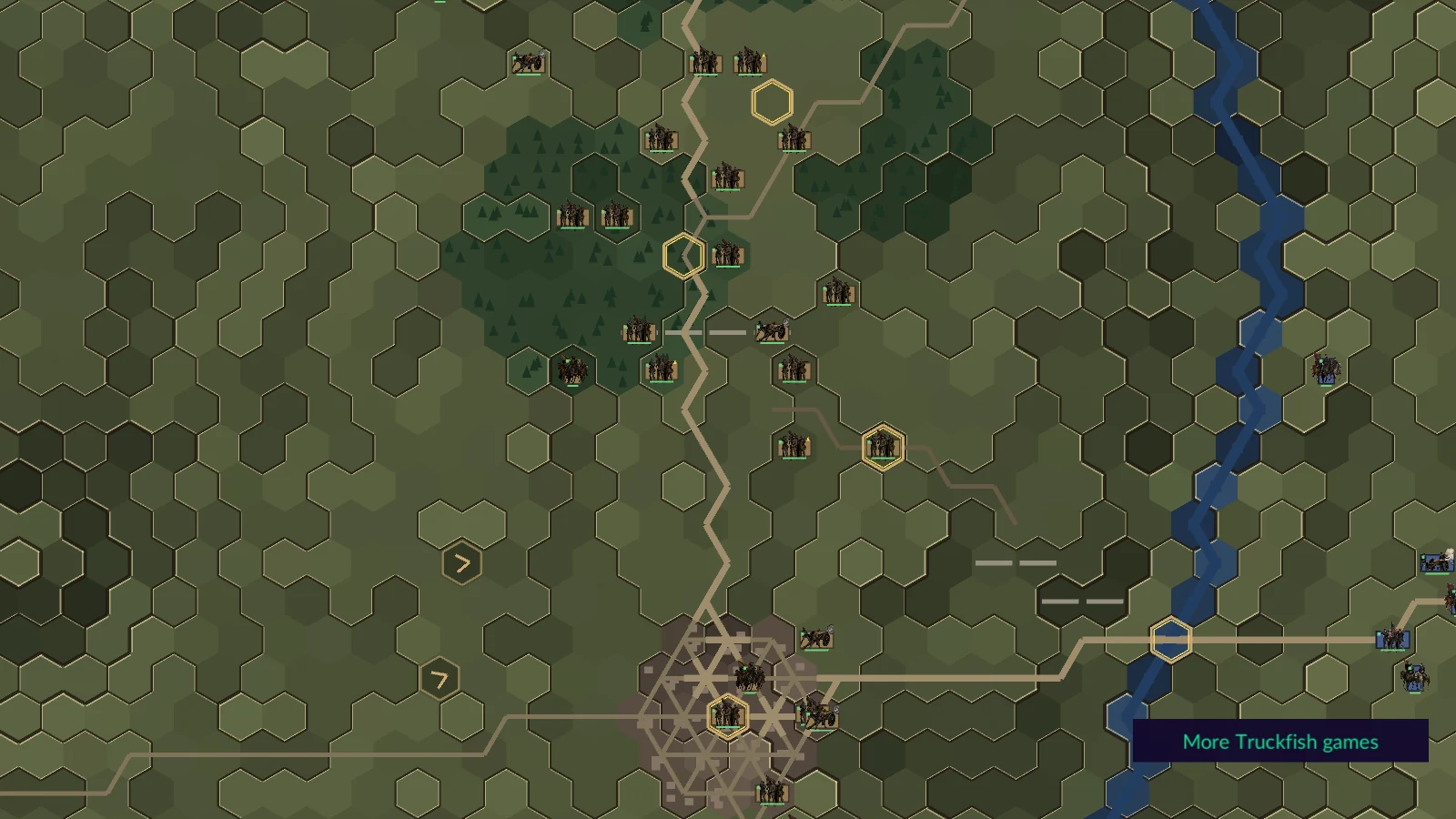 BattleScope: Civil War — menu screen