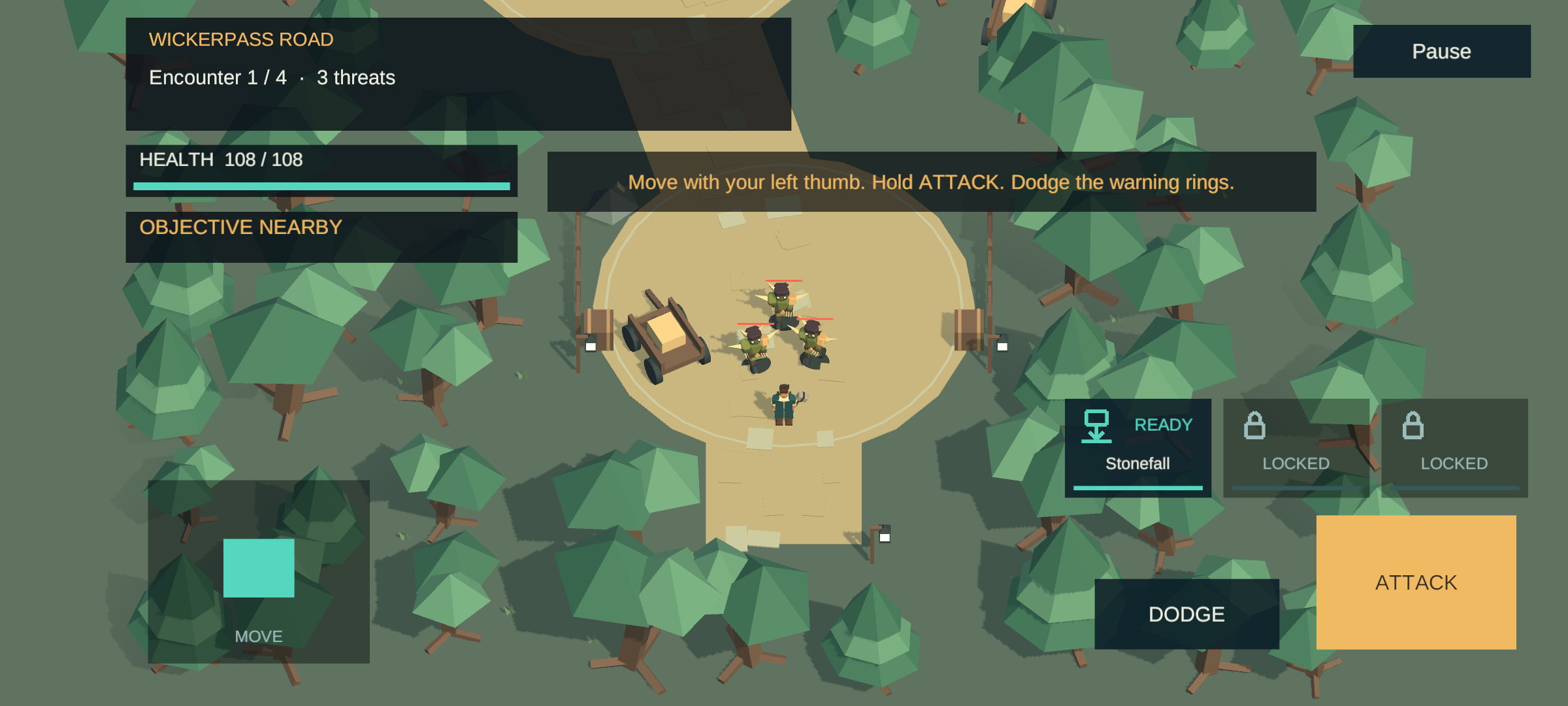 Ladmir: The First Door — gameplay screen