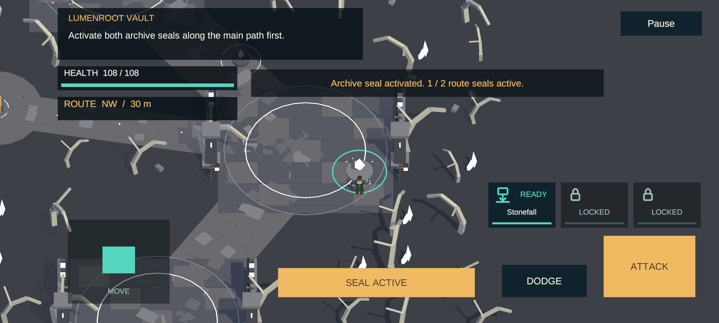 Ladmir: The First Door — gameplay screen